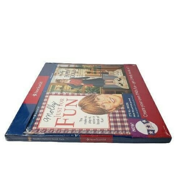 American Girl Molly's Activity Book Pack 2-in-1 Book Set Girls NEW - Picture 3 of 9
